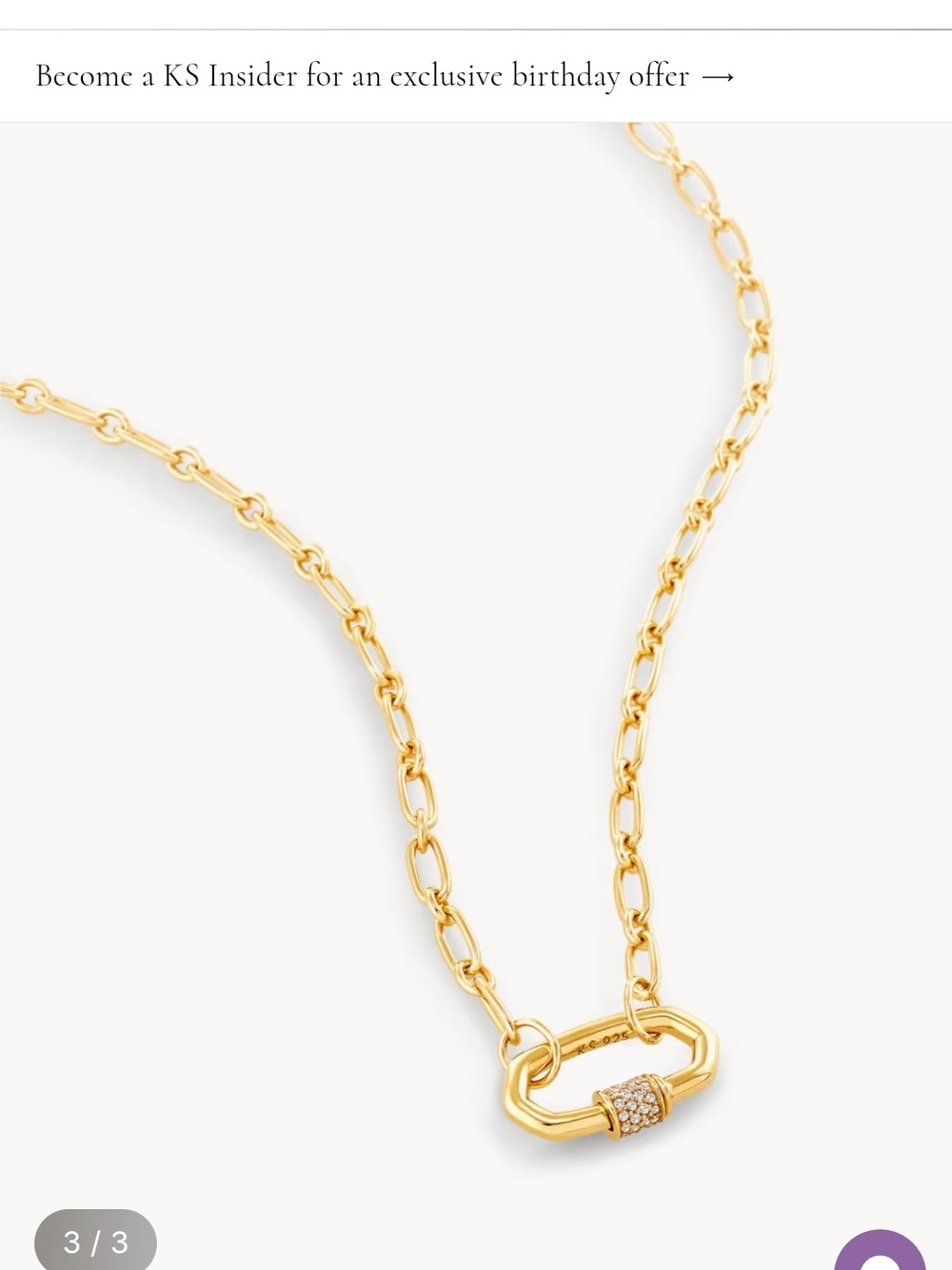 Kendra Scott Bristol Link Necklace - Picture 5 of 5